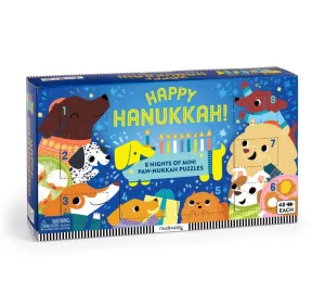 happy hanukkah - 8 nights of mini puzzles