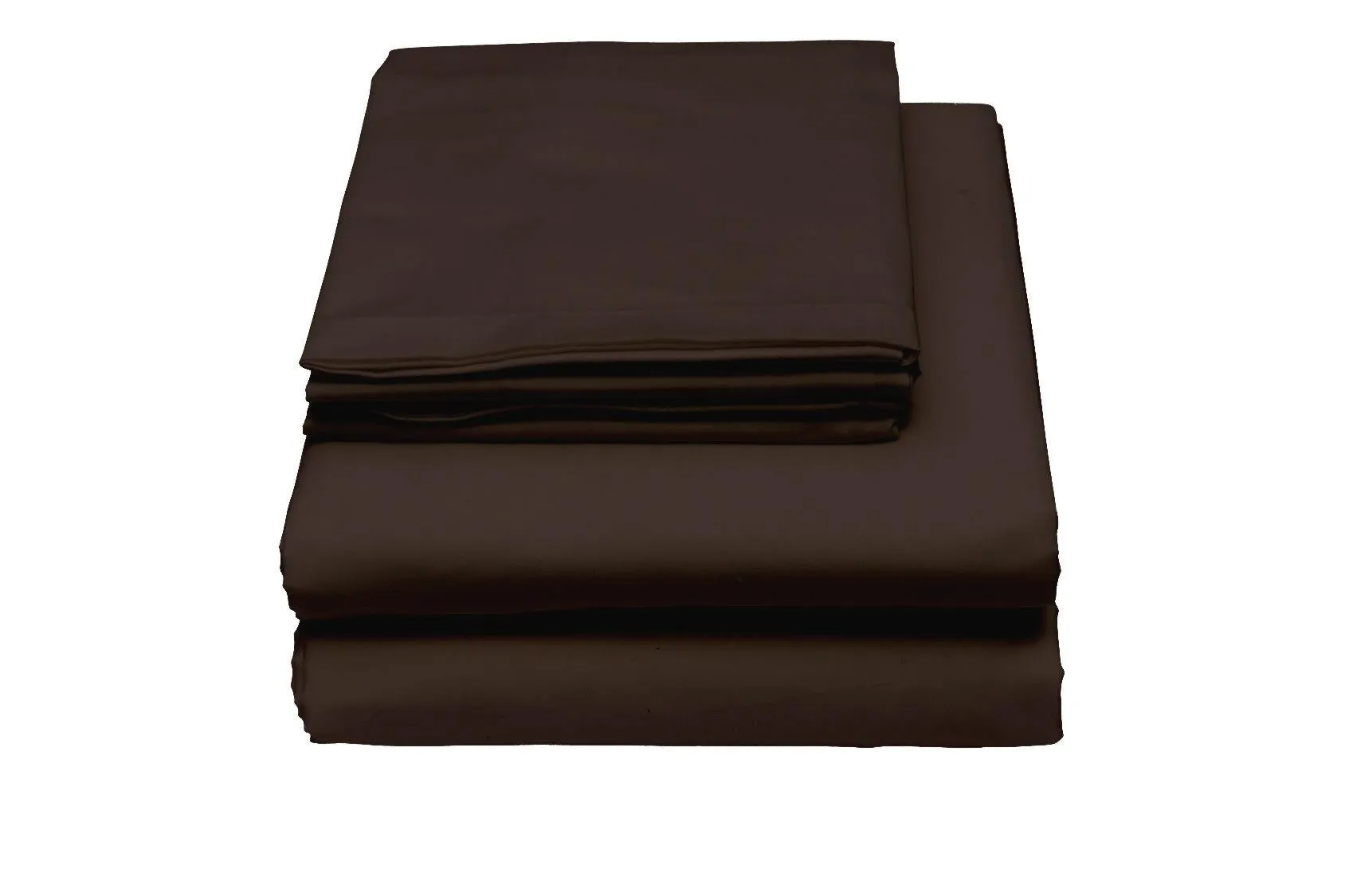 4pc Full Sheet Set In Chocolate Brown