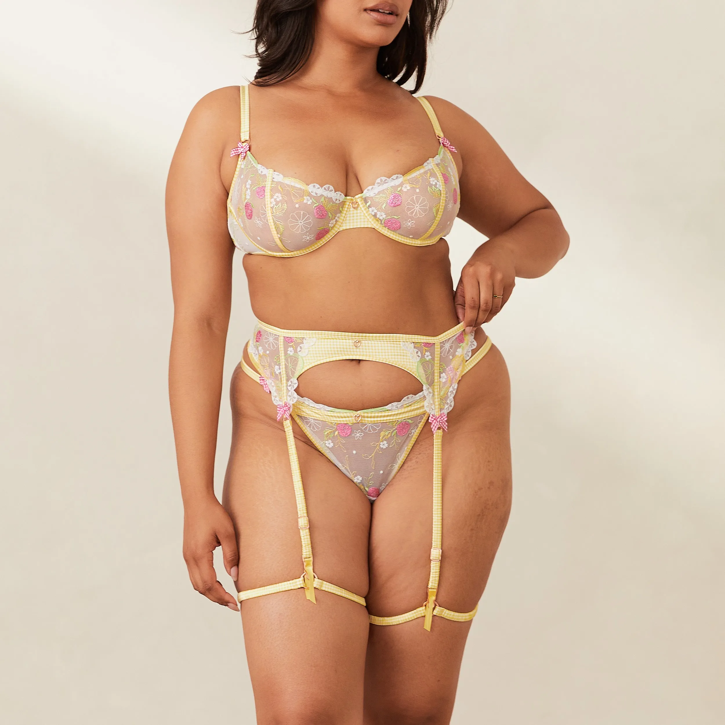 Adelina Intimates Bra (Set) - Yellow