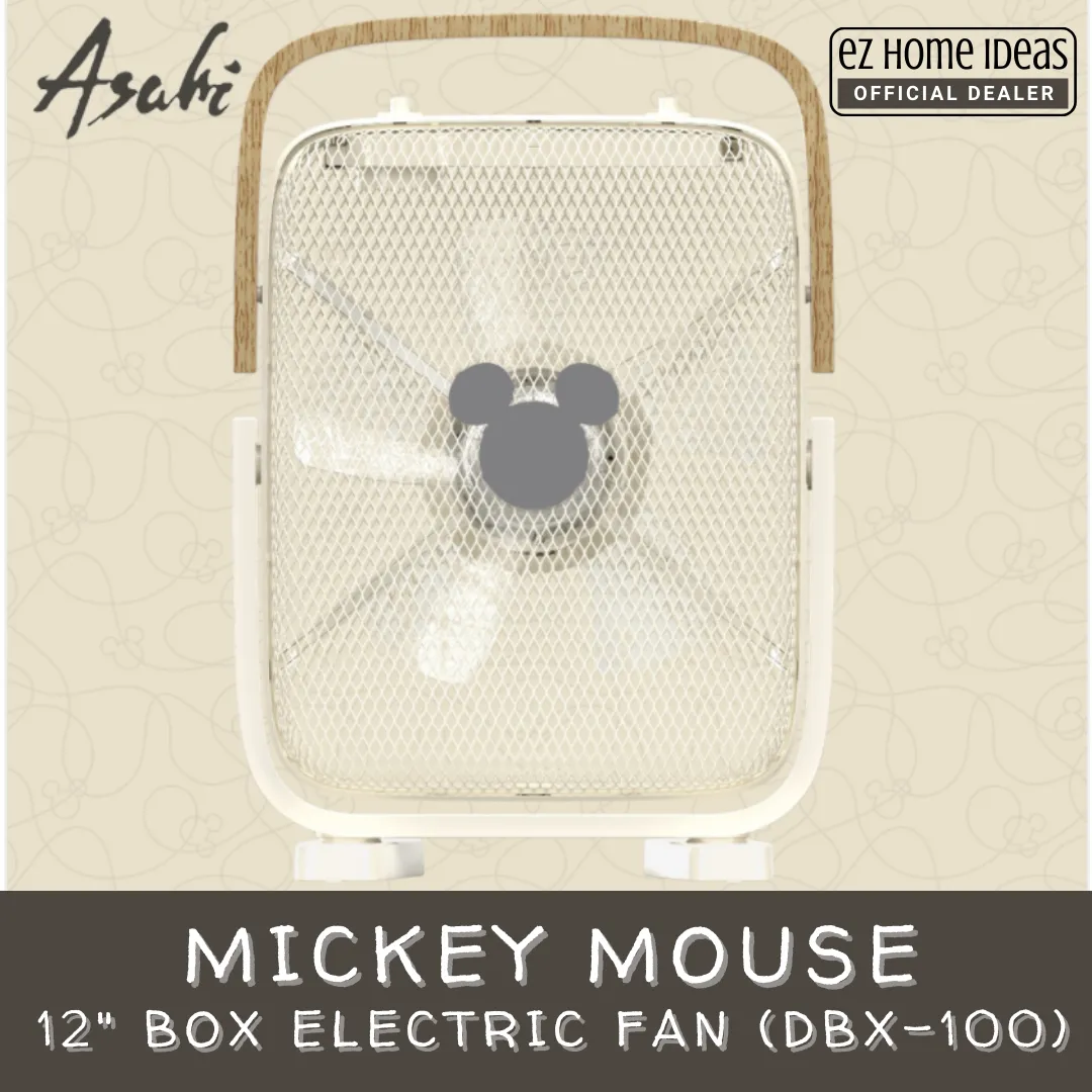 Asahi Disney 12" Mickey Box Fan (DBX-100)