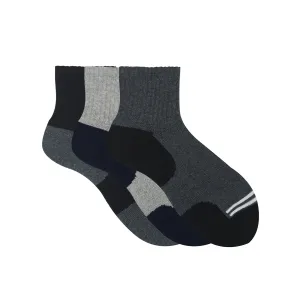 Balenzia High Ankle Socks for Men  (Pack of 3 Pairs/1U)