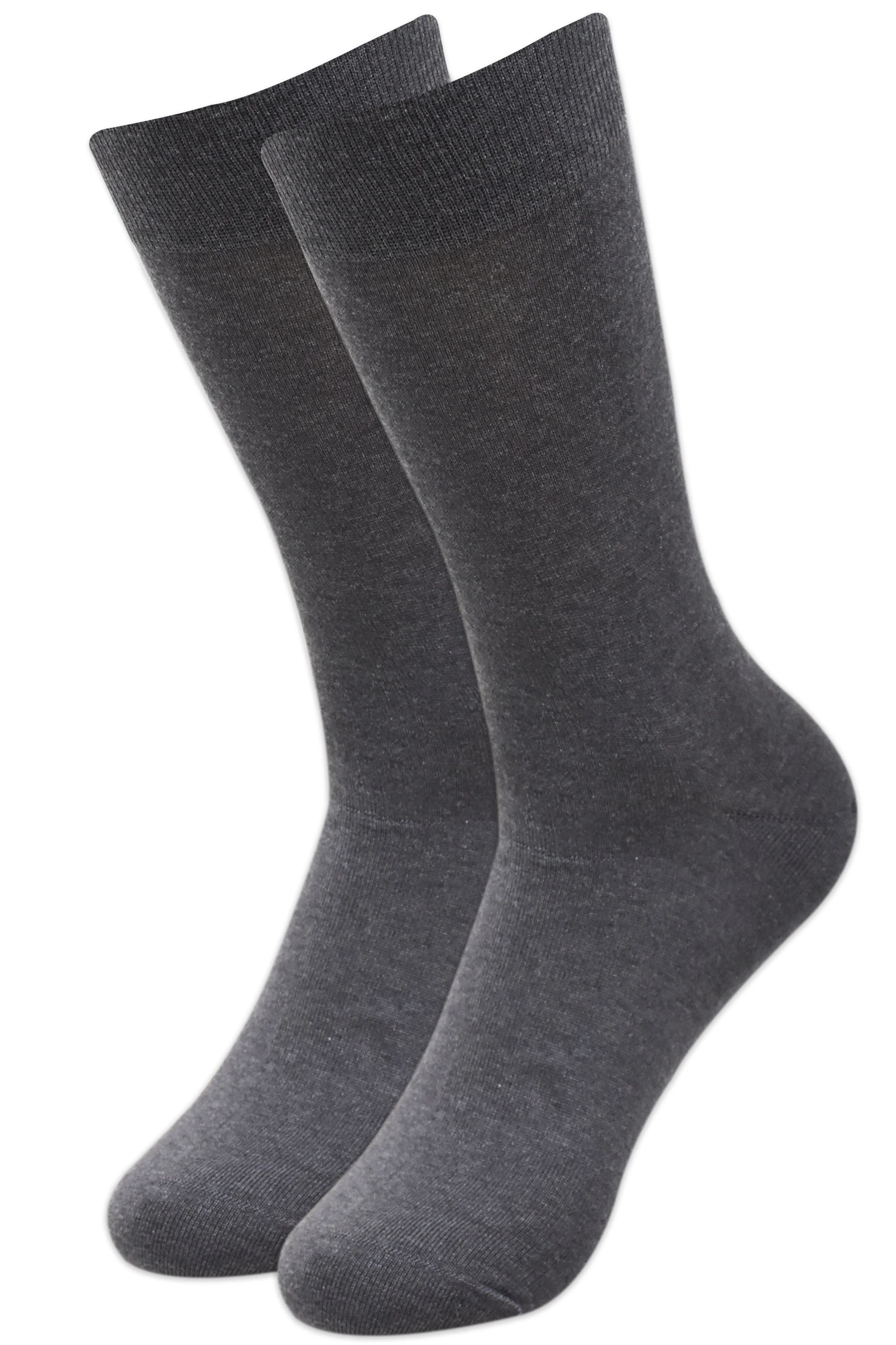 Balenzia Men's Fine Business Socks (Black, Navy and Grey) – Cotton- Combo Pack of 10 Pairs/1U