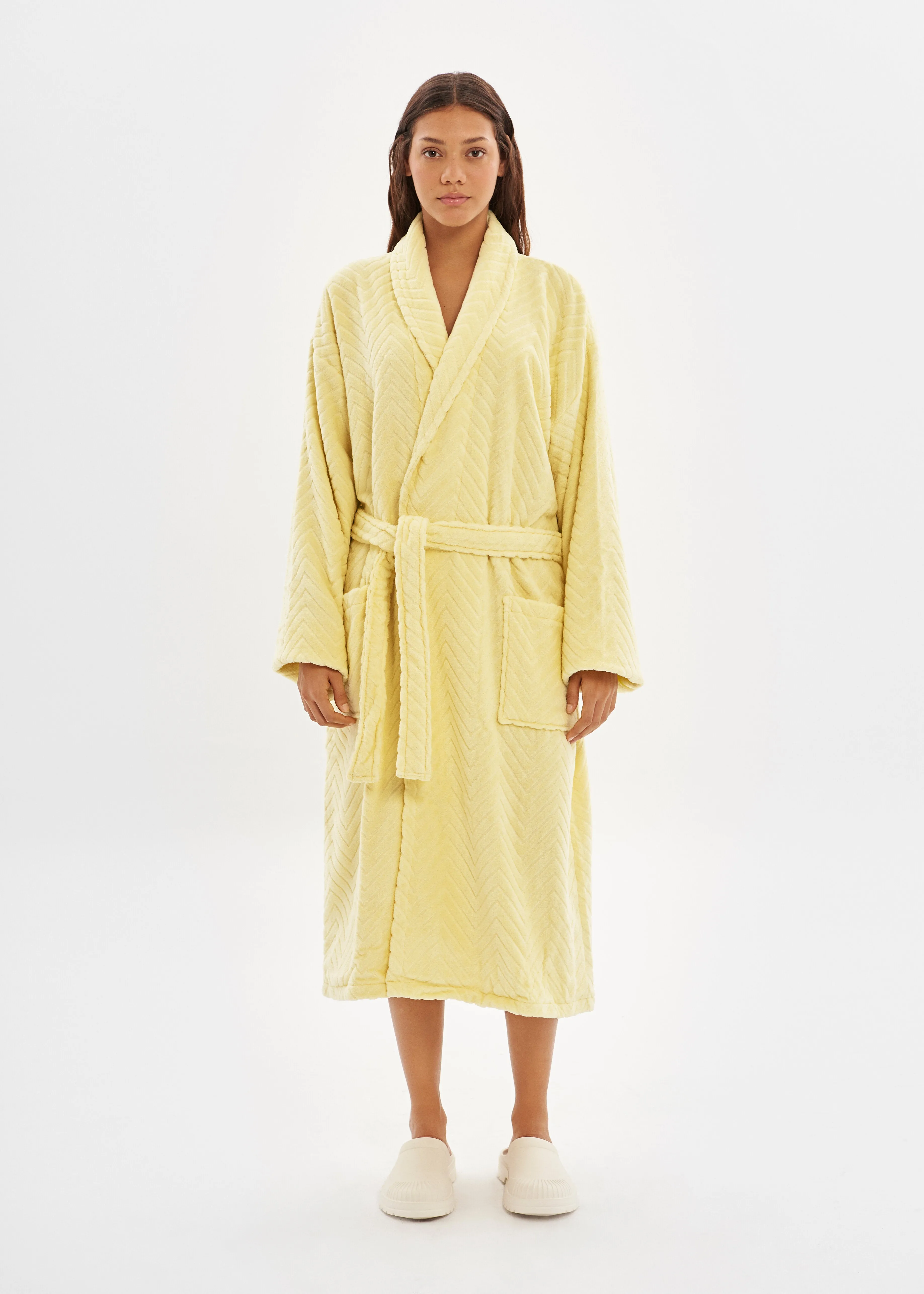 Bathrobe | Velour Lime