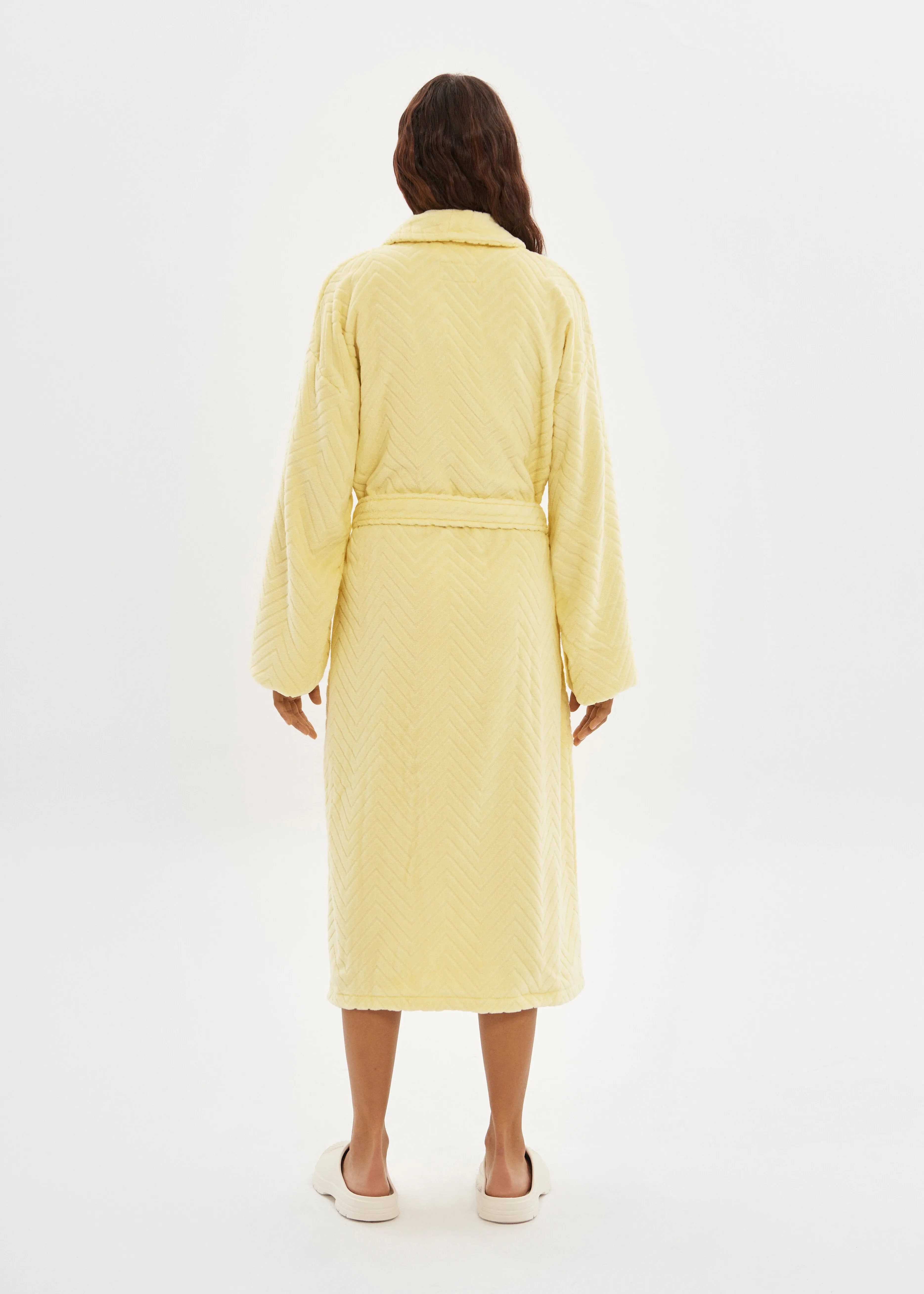 Bathrobe | Velour Lime