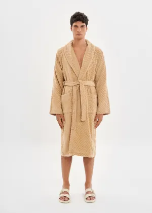 Bathrobe | Velour Taupe