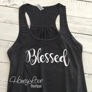 Blessed flowy tank