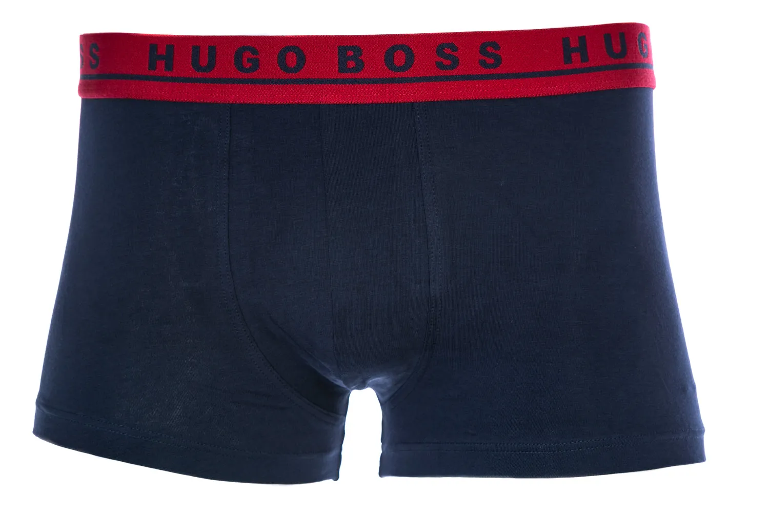 BOSS 3 Pack Trunk Underwear in Navy with Contrast Waistands