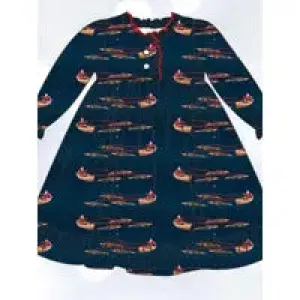 Cajun Christmas Girl Nightgown