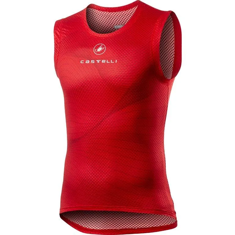 Castelli Pro Mesh Sleeveless - Red