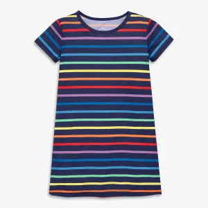 Clearance nightgown in rainbow stripe