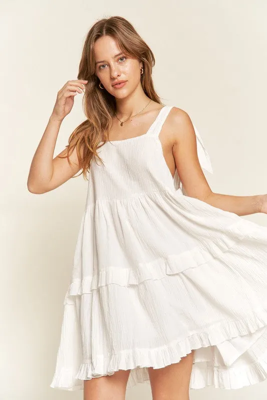 Don't Call Me Angel BabyDoll Dress