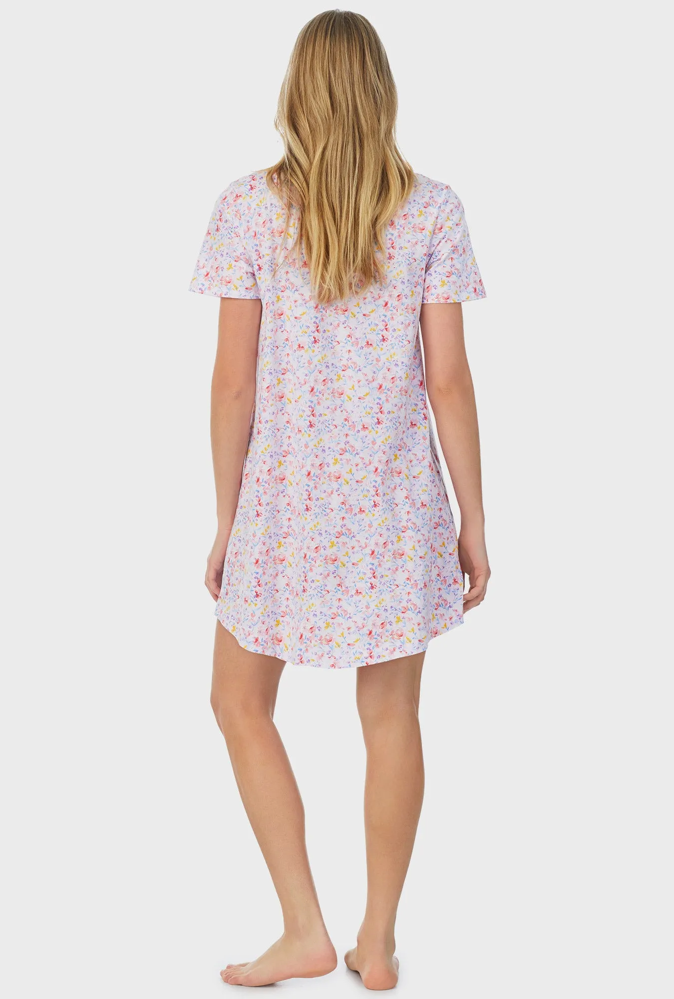 Garden Floral Short Nightgown