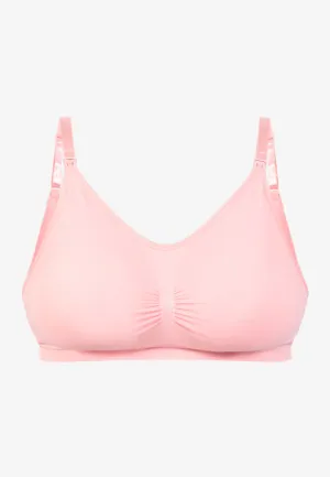 Genesis Two Way Stretch Soft Lounge Bra - Pink