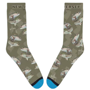 Guy Harvey New Jersey Stripers Socks