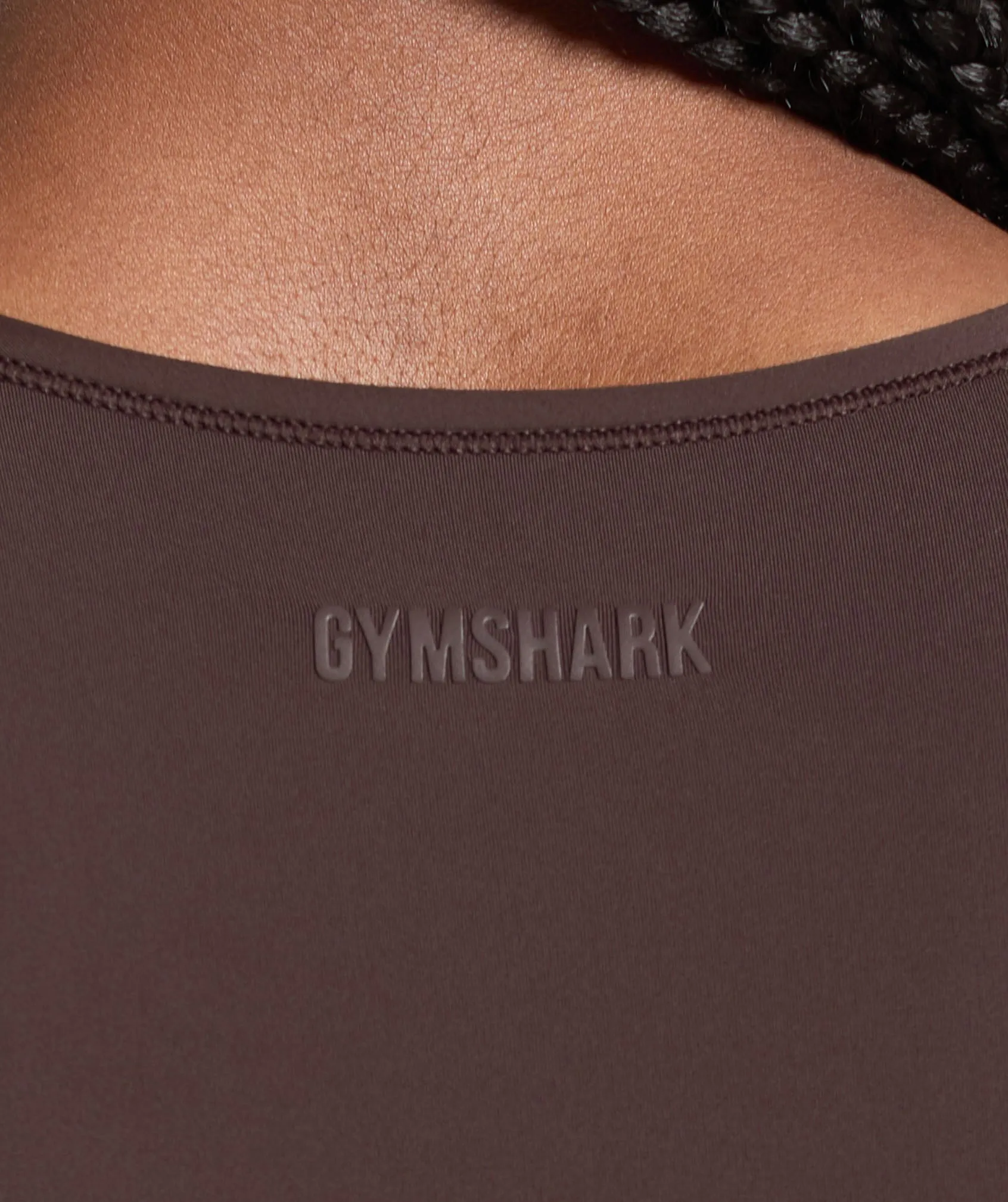 Gymshark Rest Day Shelf Tank - Heritage Brown