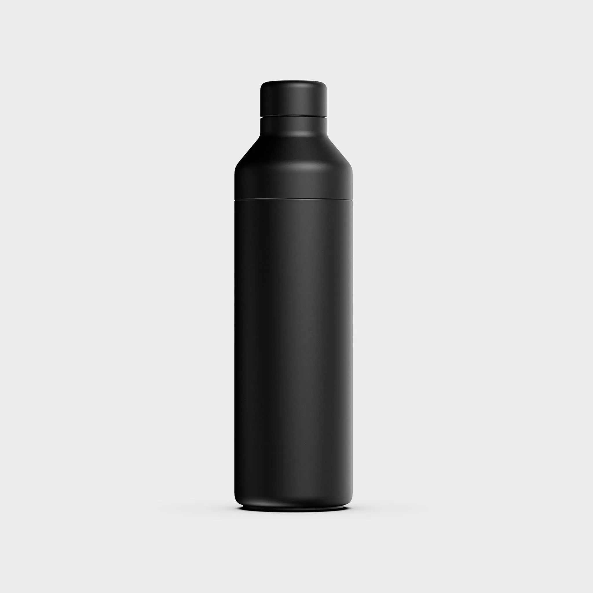 Hybrid Bottle - Recycled Stainless Steel, Black