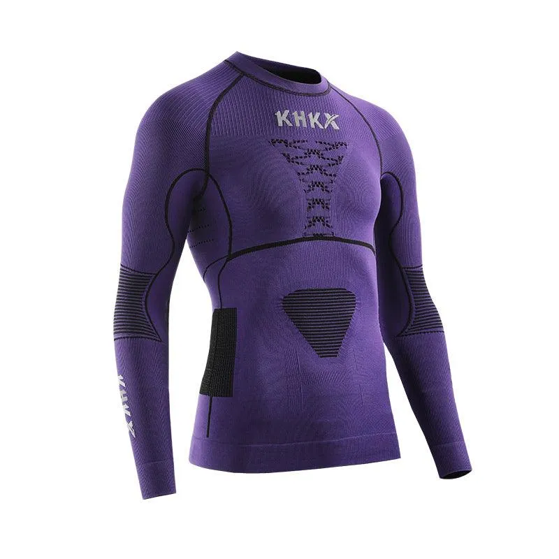 KHKX Winter Ski&Snowborad Seamless Thermal Base-layer Sets (For Men)