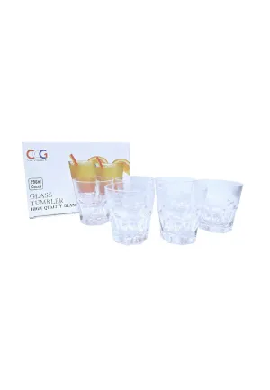 Landmark 6piece Boston Tumbler 296ml