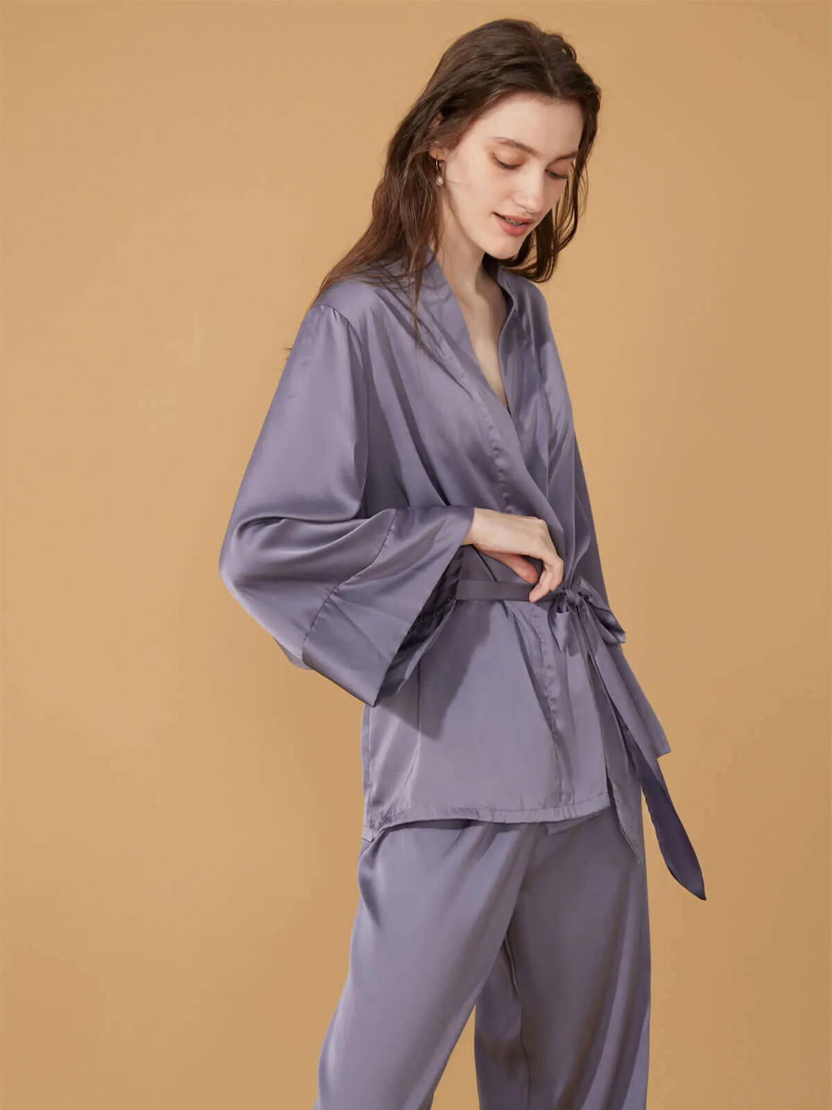 Lavender Pajama Set 2Pcs