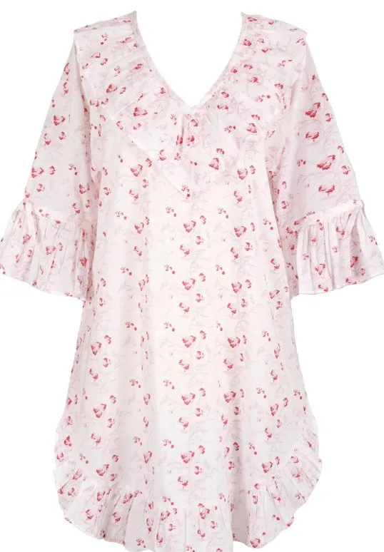 LENORA~ Lily cotton poet nightgown