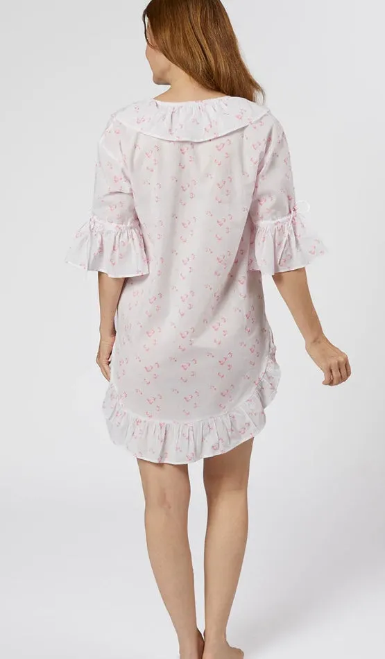 LENORA~ Lily cotton poet nightgown