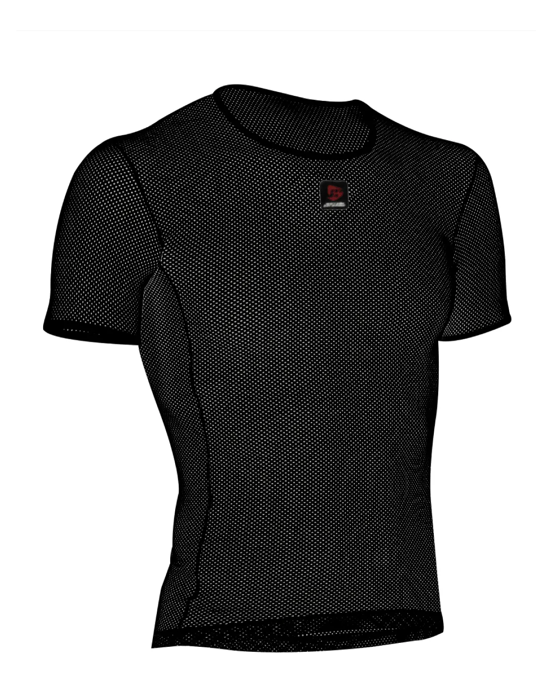 Mesh Short Sleeve Base Layer - Black