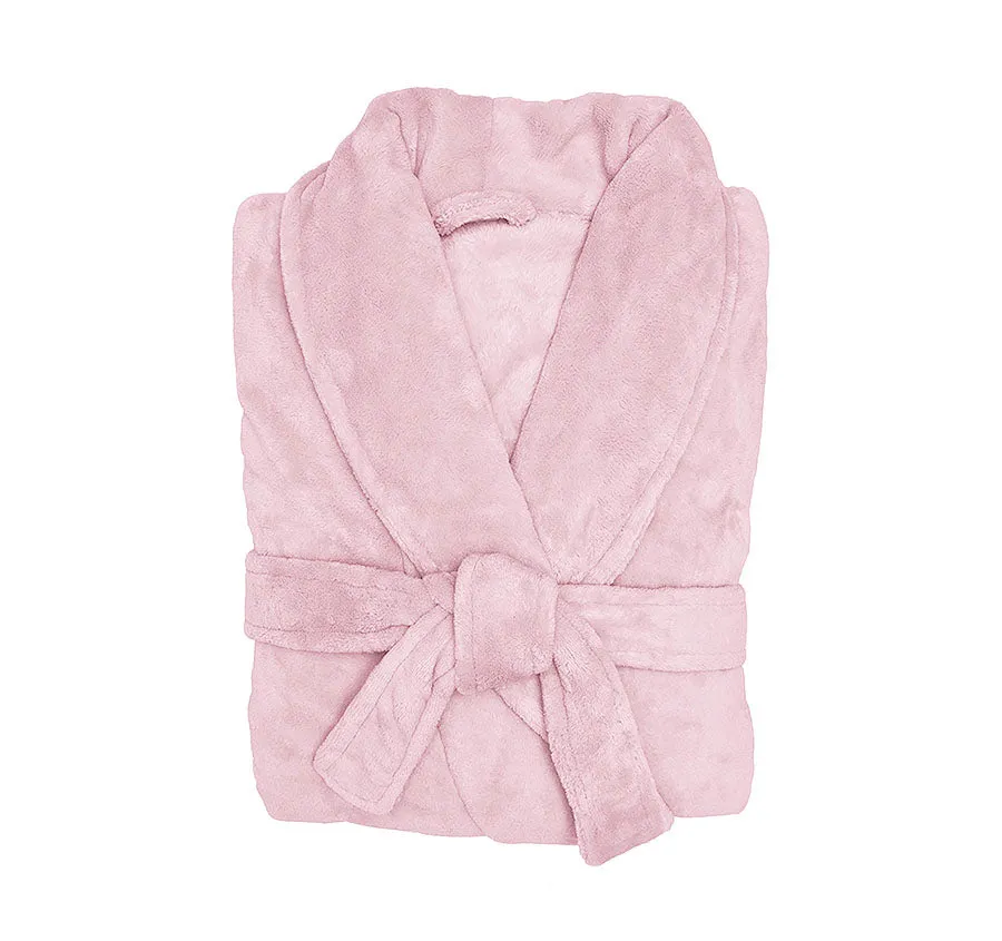 Microplush Bathrobe Range Blush