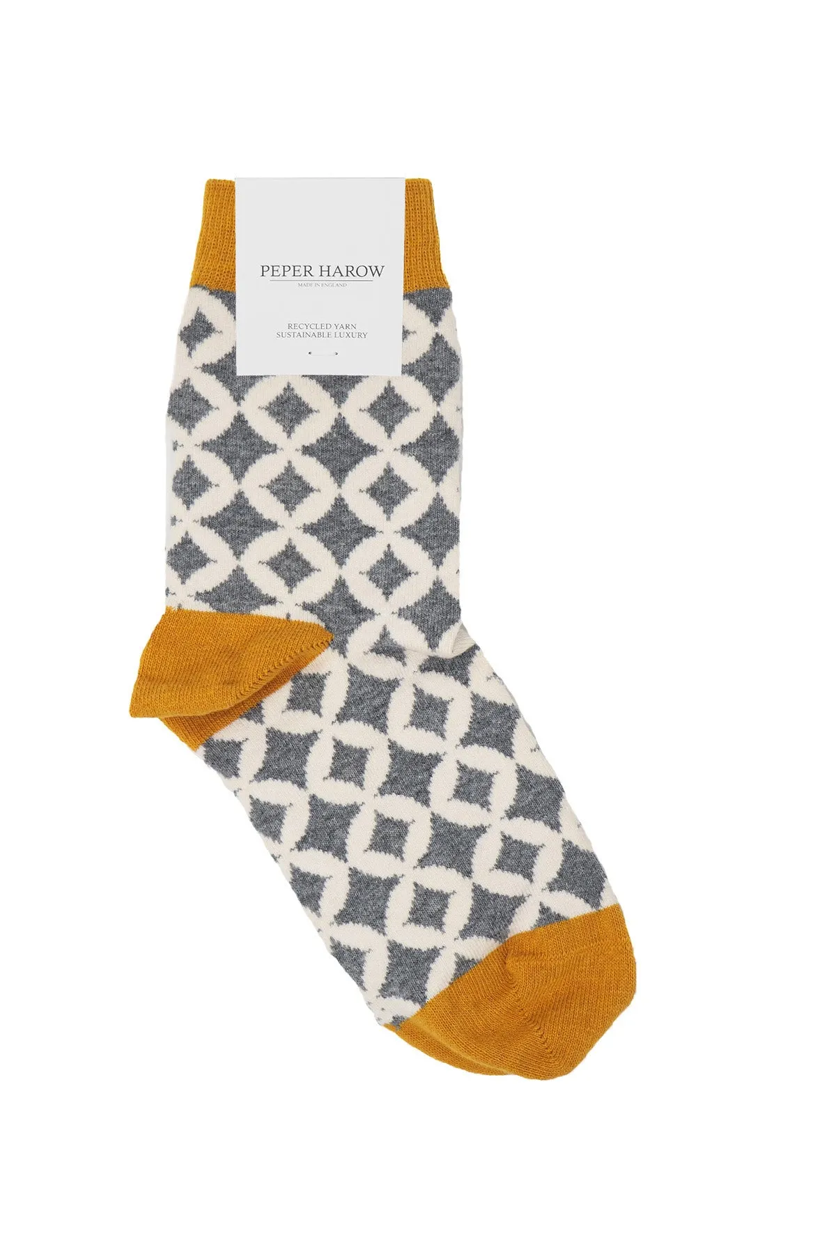 Mosaic Women's Socks - Grey