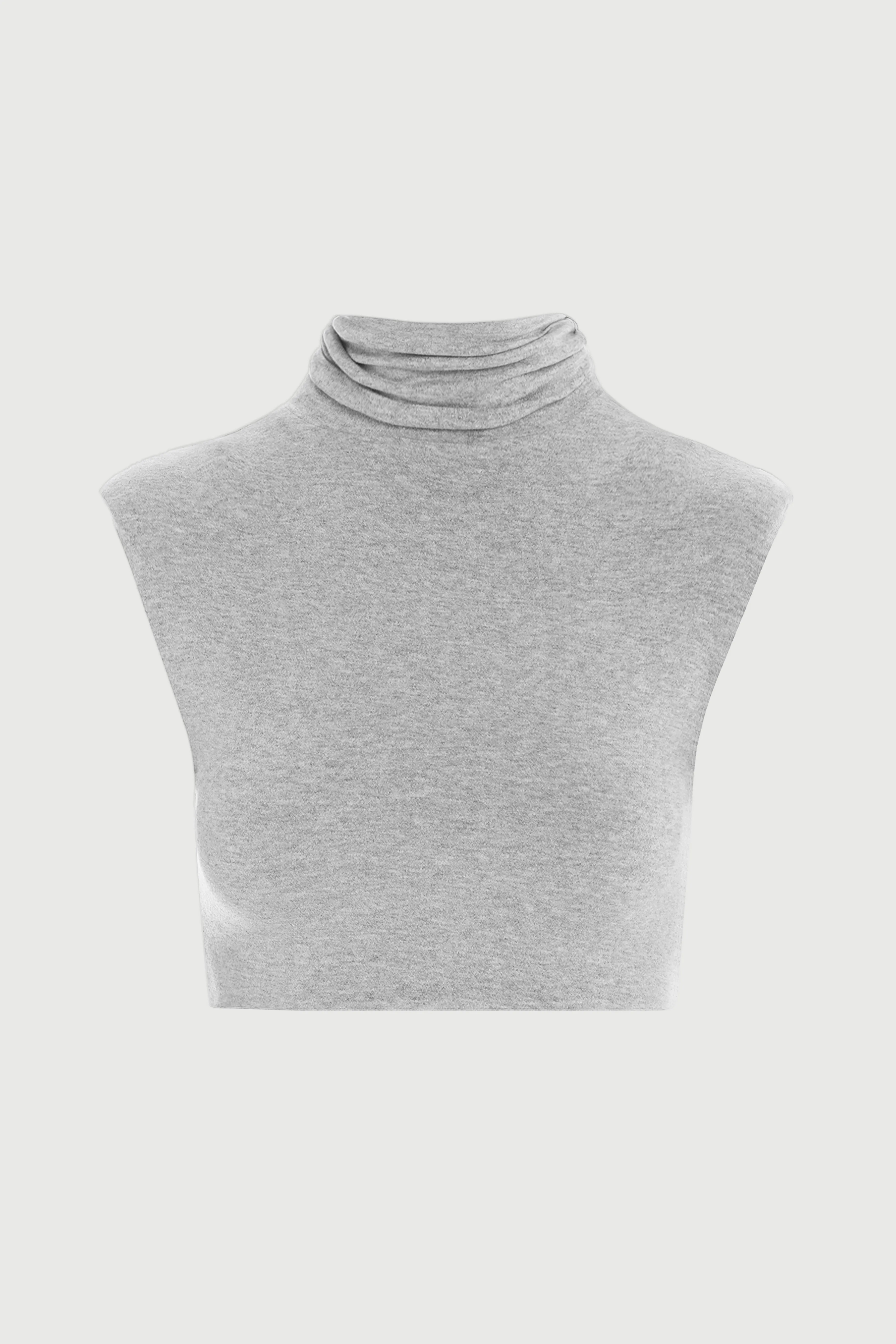 NW Turtleneck Sleeveless Crop Top