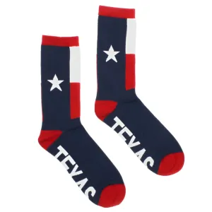 Official Texas Flag Socks