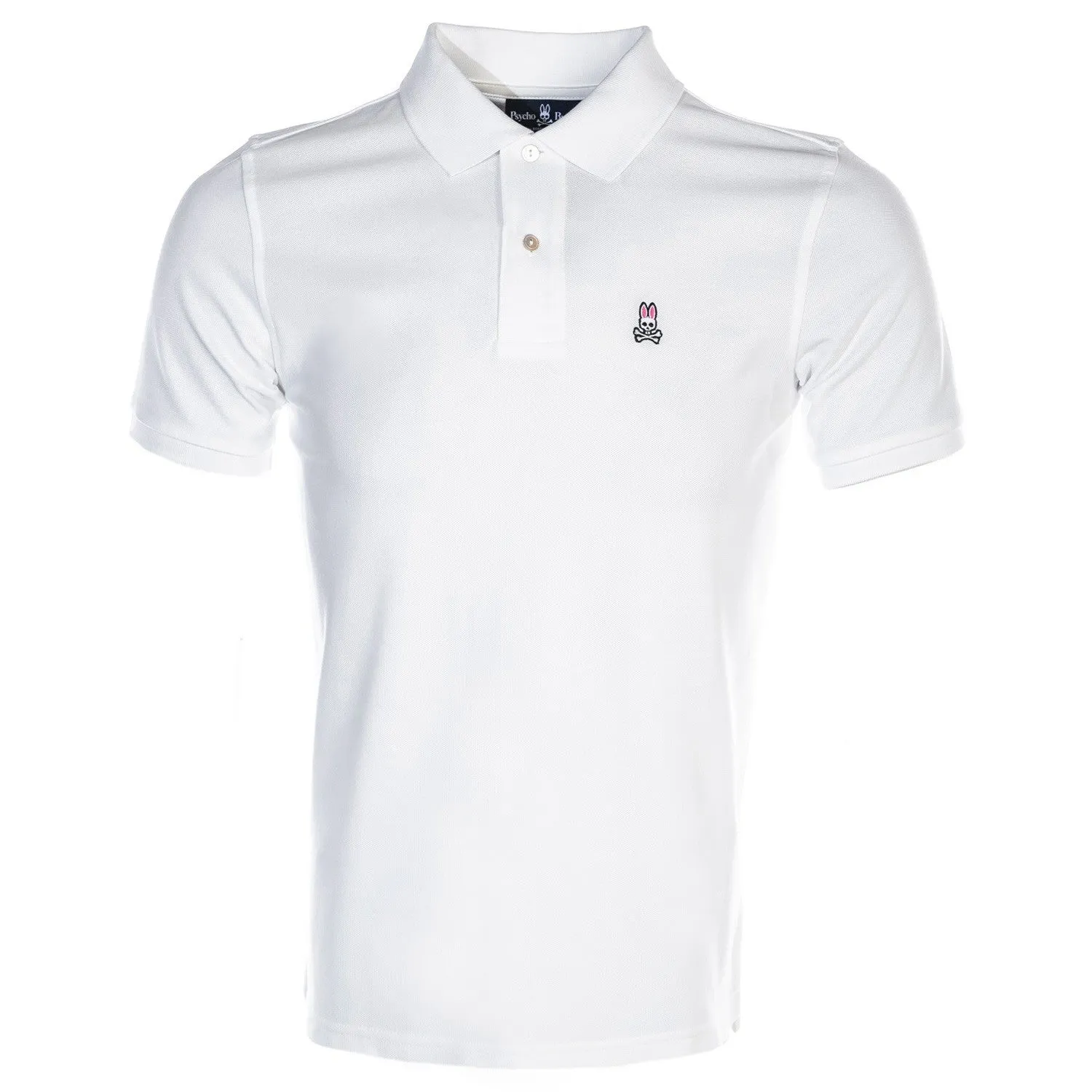 Psycho Bunny Classic Polo Shirt in White