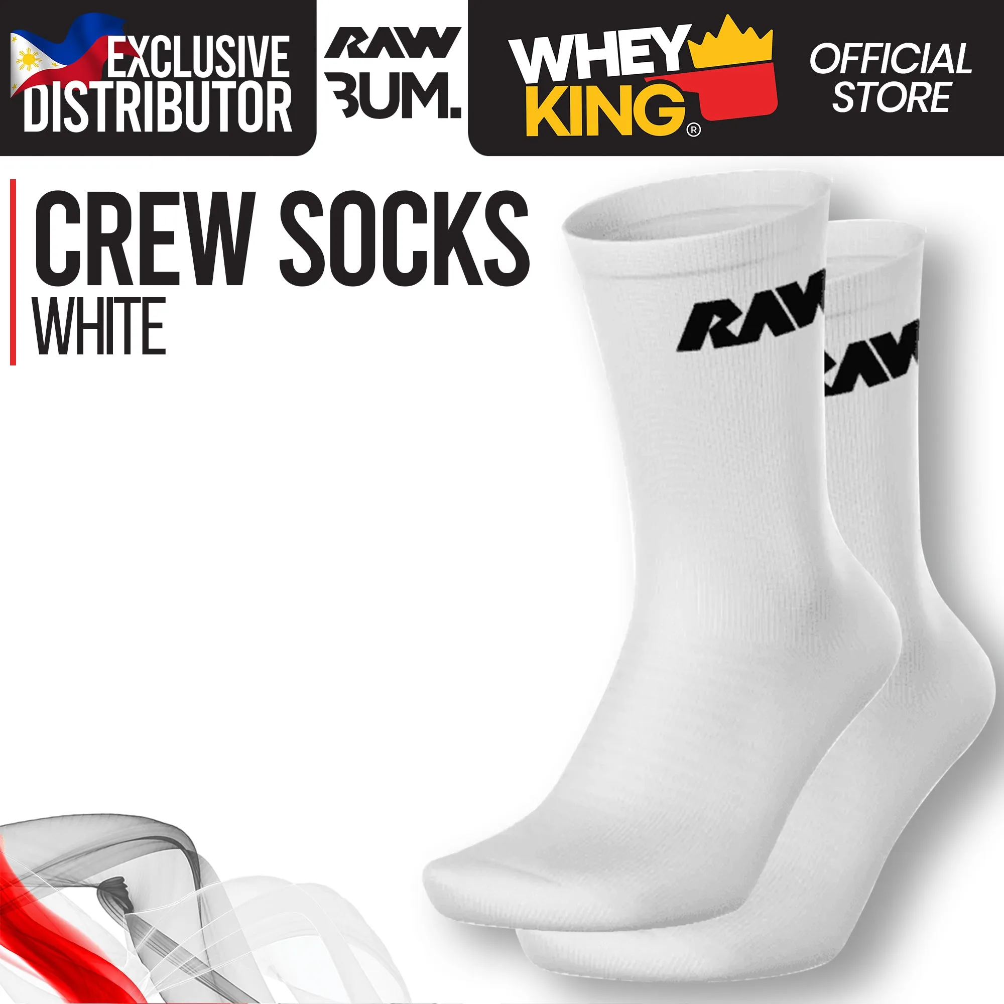 RAW Nutrition | CBUM Crew Socks