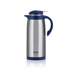 RELAX 1900ML VERRA STAINLESS STEEL THERMAL CARAFE - BLUE (D4100 SERIES)