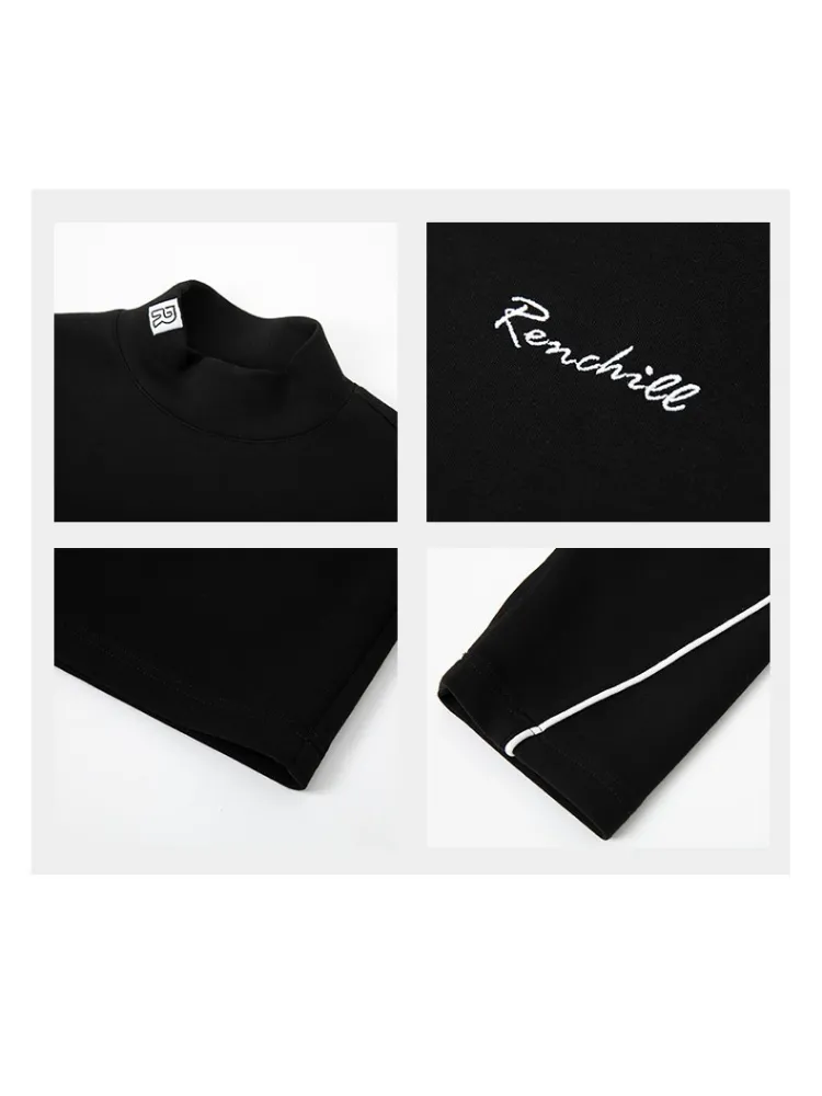 RenChill Black Base Layer Sweater Pullover - Unisex