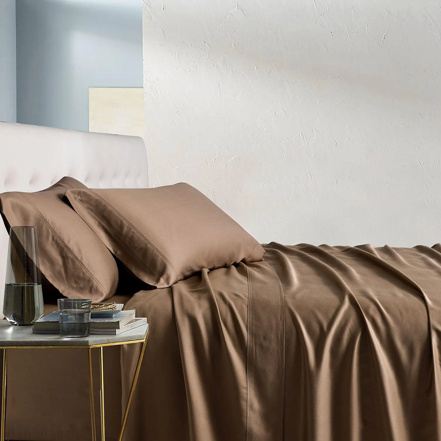 Silky Soft 100% Bamboo Sateen Sheet Set