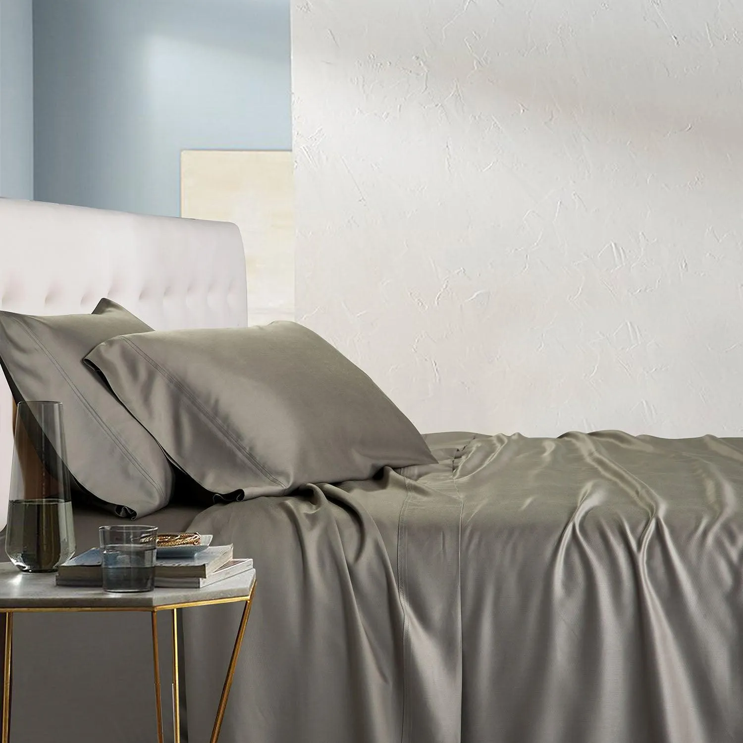 Silky Soft 100% Bamboo Sateen Sheet Set