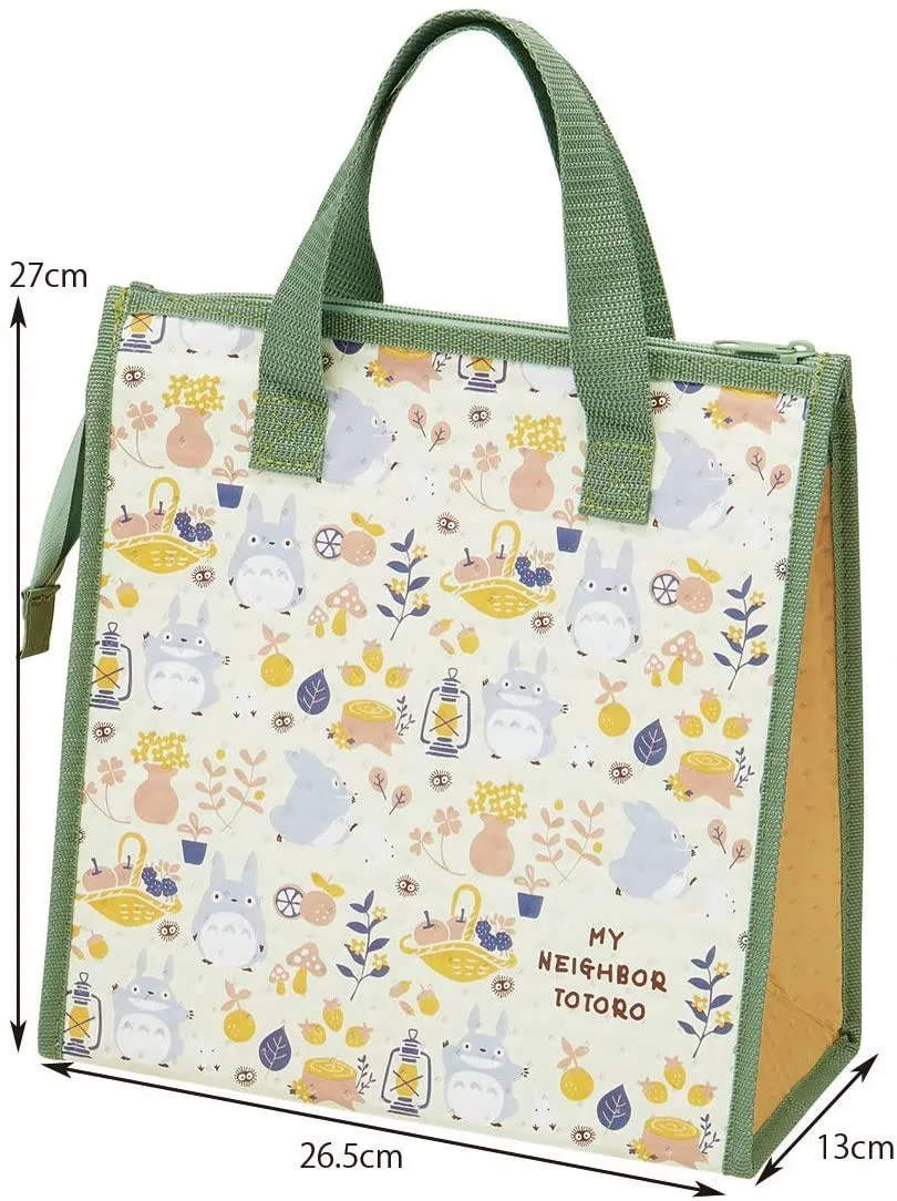 SKATER FBC1-ASkater My Neighbor Totoro Thermal Insulated Lunch Bag with Zip Closure - Foraging