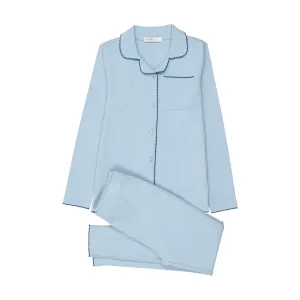 Sky Blue Cotton Grandpa PJs