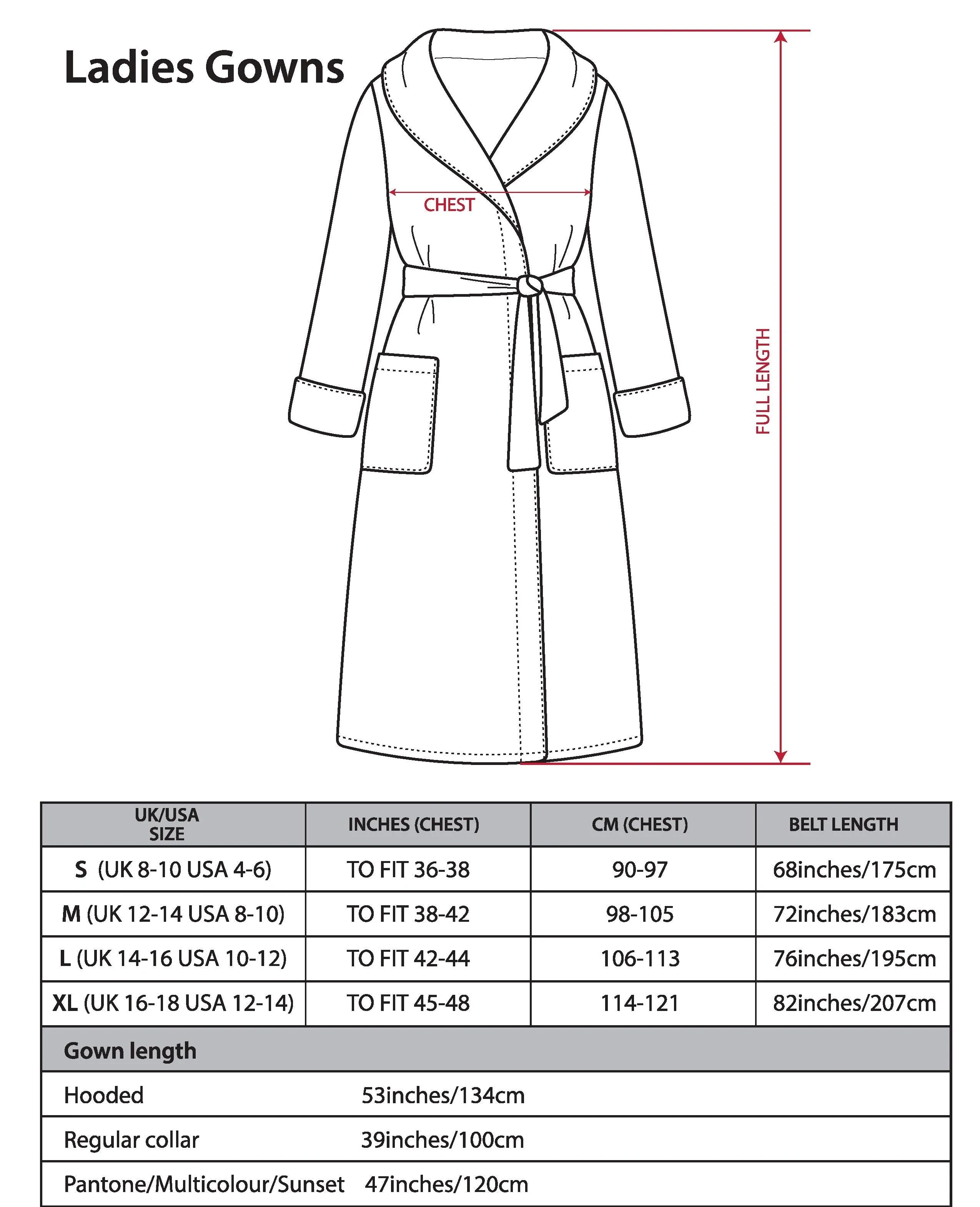 Women's Robe - Sunset