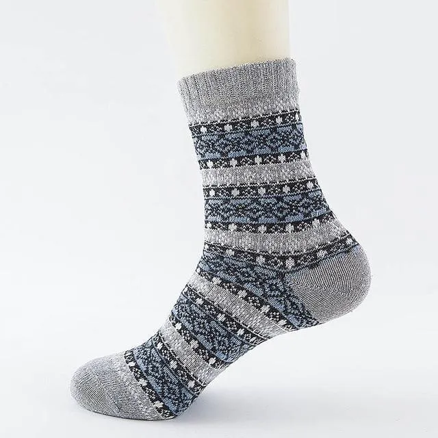 Wool Nordic Socks