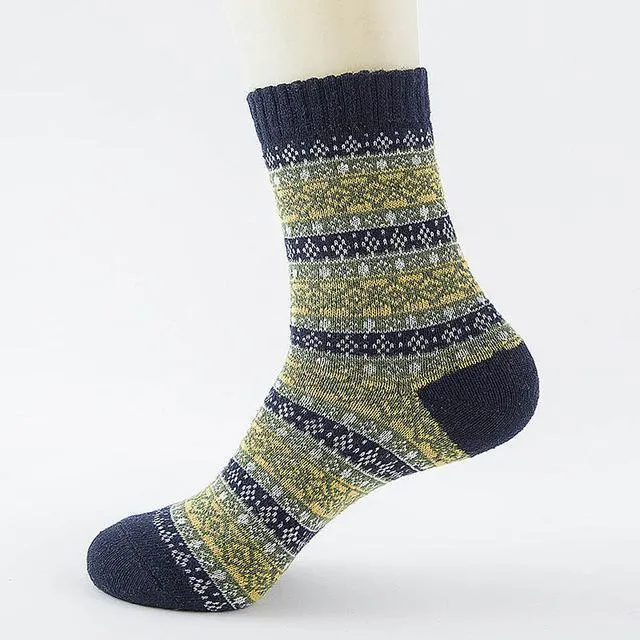 Wool Nordic Socks