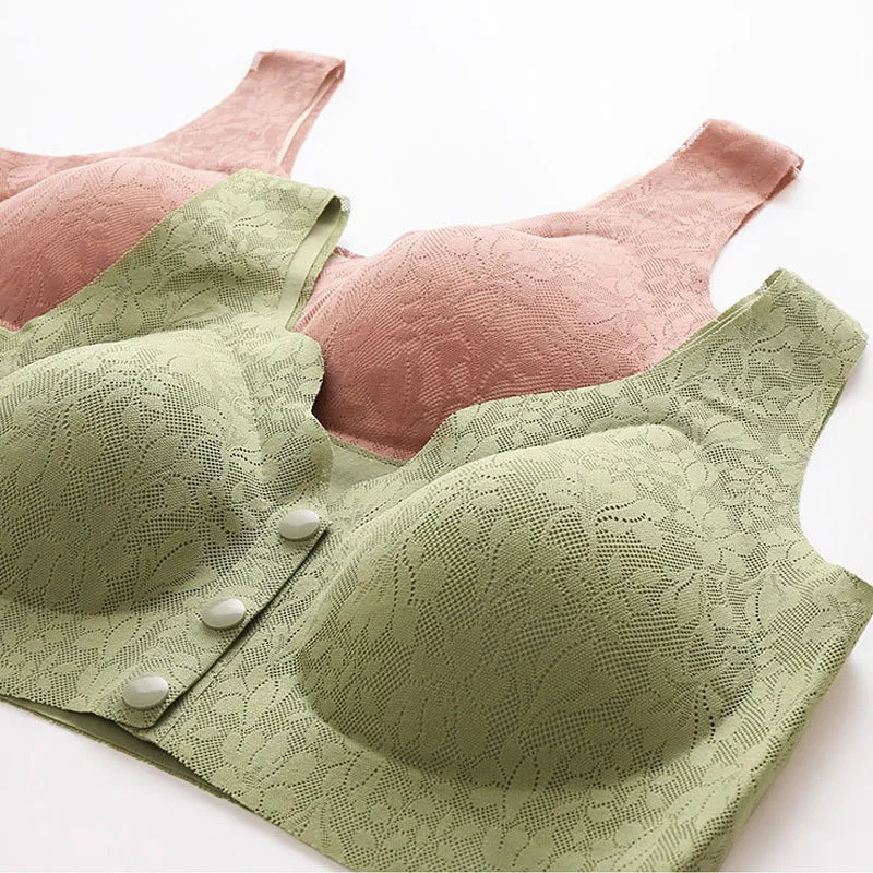 Zero Feel Lace Full Coverage Front Closure Bra