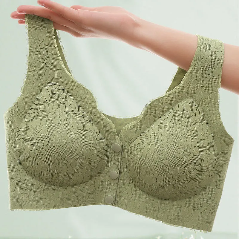 Zero Feel Lace Full Coverage Front Closure Bra